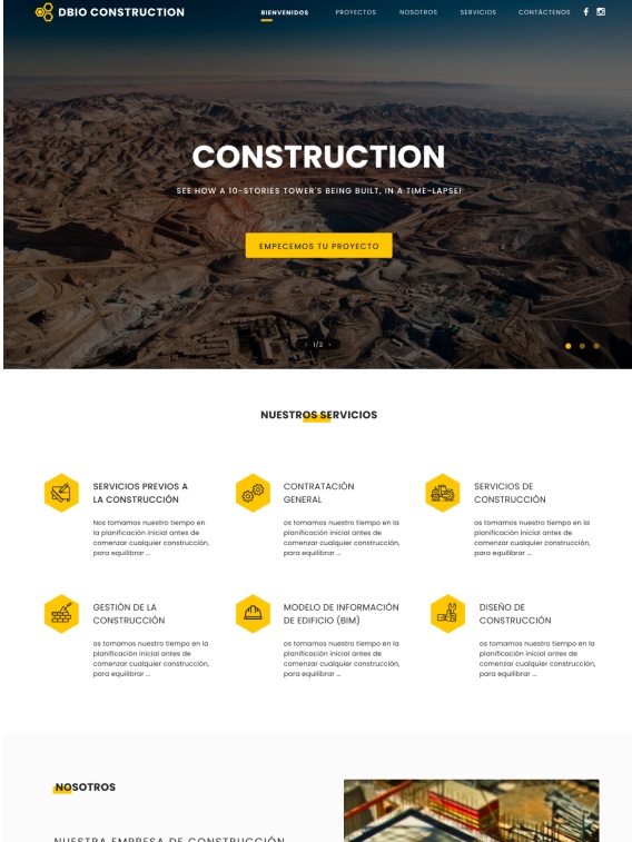 Página Web de Cápsula Digital|Construcción